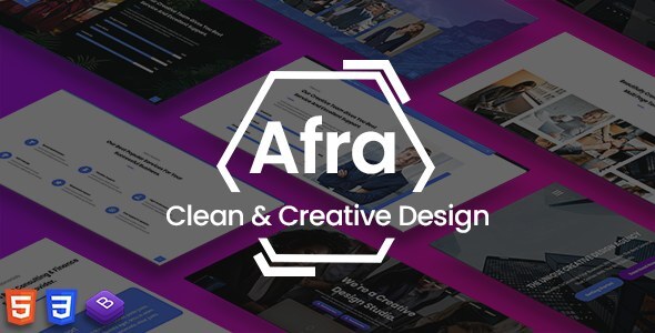 Afra - Multipurpose Business & Agency HTML5 Template