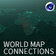 World Map Connections - VideoHive Item for Sale