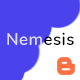 Nemesis | Responsive Minimal Blogger Theme - ThemeForest Item for Sale