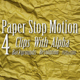4 Paper Stop Motion - VideoHive Item for Sale