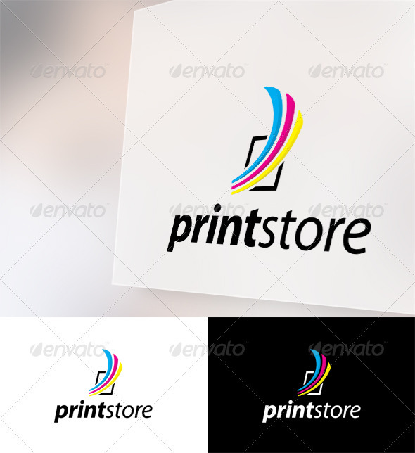PrintStore Logo Template
