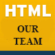 HTML CSS Our Team Template - CodeCanyon Item for Sale
