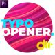Dynamic Typography Opener Essential Graphics - VideoHive Item for Sale