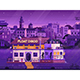 Float Night Club Barge in Belgrade - GraphicRiver Item for Sale