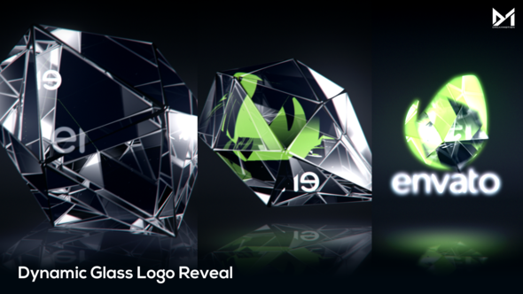 Glass Logo Reveal