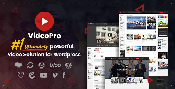 VideoPro Video WordPress Theme 2.3.2.3