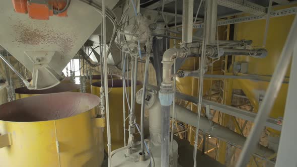 Installation system inside a factory