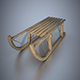 Wooden Sleigh - 3DOcean Item for Sale