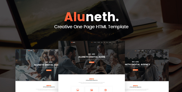 Aluneth - Creative Multipurpose HTML Template