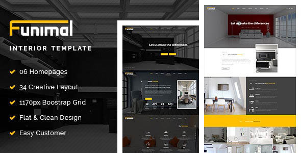 Funimal - Premium Meble / Szablon Joomla do wnętrz