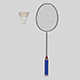 Badminton_Set - 3DOcean Item for Sale