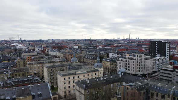 Drone Flight Over Frederiksberg