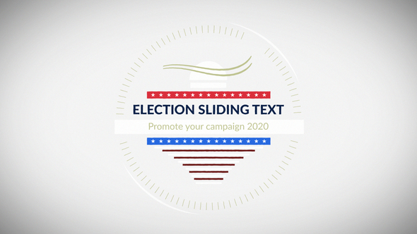 Election Sliding Text