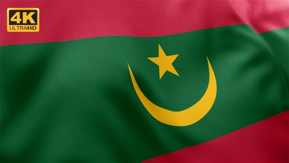 Mauritania Flag - 4K