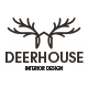 Deer House Logo Template - GraphicRiver Item for Sale