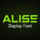 ALISE Font - GraphicRiver Item for Sale
