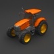 Tractor - 3DOcean Item for Sale