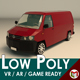 Low Poly Transporter Van 04 - 3DOcean Item for Sale