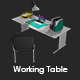 Working Table - 3DOcean Item for Sale