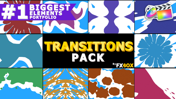 Liquid Transitions Pack | FCPX alt
