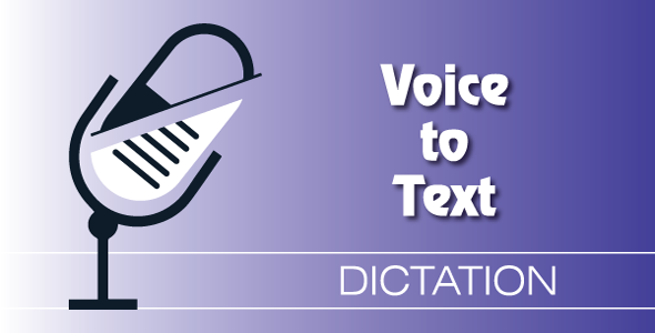 Voice Typing or Voice Dictation App Source Code