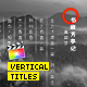 FCPX Vertical Titles - VideoHive Item for Sale