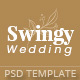 Swingy - Wedding Event PSD Template - ThemeForest Item for Sale
