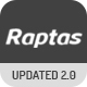 Raptas - Personal Portfolio WordPress Theme - ThemeForest Item for Sale
