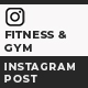 Fitness Instagram - GraphicRiver Item for Sale