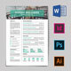 Clean Resume & Cover Letter Vol 5 - GraphicRiver Item for Sale