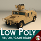 Low Poly Military 4x4 02 - 3DOcean Item for Sale