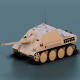 Low Poly Jagdpanther Tank - 3DOcean Item for Sale