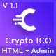 Crypto ICO - Cryptocurrency Website Landing Page HTML Template - ThemeForest Item for Sale