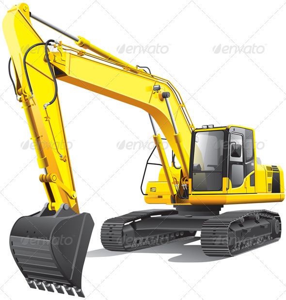 excavator vector graphics designs templates excavator vector graphics designs