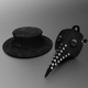 Plague Doctors mask and hat - 3DOcean Item for Sale