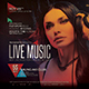 Live Music Flyer / Poster - GraphicRiver Item for Sale
