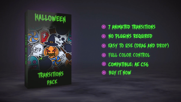 Halloween Stickers Transitions alt
