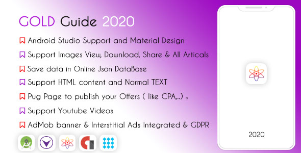 Gold Guide 2021 – High Features & AdMob