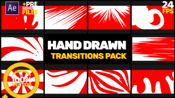 Hand Drawn Transitions // Afrer Effects