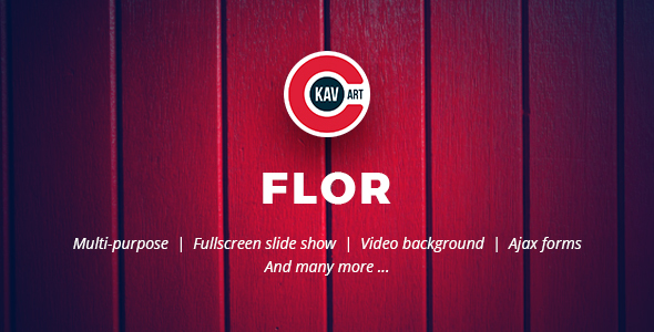 Flor - HTML Responsive Template