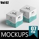 Square Box Mockup 02 - GraphicRiver Item for Sale