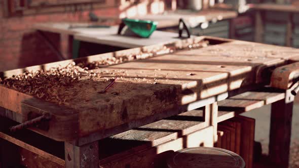 Old Fashioned Rusty Carpenters Tools