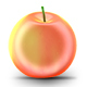 Apple model scupt - 3DOcean Item for Sale