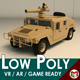 Low Poly Military 4x4 03 - 3DOcean Item for Sale