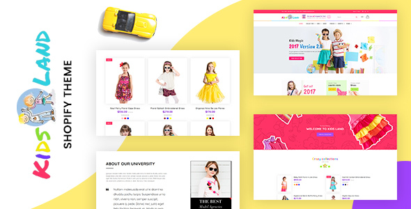 Kids Store | Baby Shop Shopify Theme