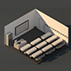 Isometric Classroom - 3DOcean Item for Sale