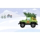 Fir Tree Delivery with Offroad and Winter - GraphicRiver Item for Sale