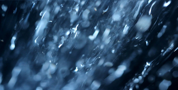 Background - Blue Shower Abstract II