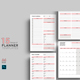 Daily / Monthly Planner Template V01 - GraphicRiver Item for Sale