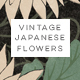 Vintage Japanese Flowers | Woodblock Printables & Digital Clipart Pack | Asian Backgrounds, Patterns - GraphicRiver Item for Sale